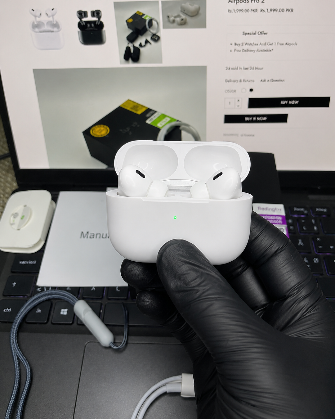 Pro 2 Wireless Earbuds (AirPods-style)