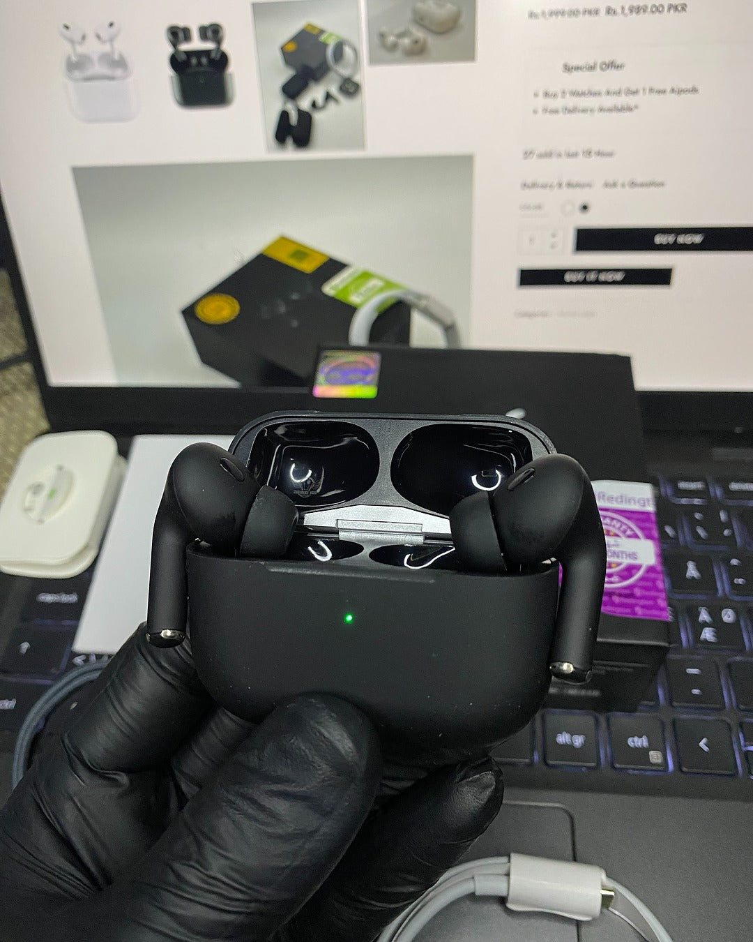 Pro 2 Wireless Earbuds (AirPods-style)